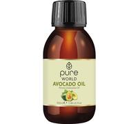 Pure World Avocado Oil 100ml 100% Pure and Natural Cold Pressed Premium Quality Avocado Oil Skin, Edible