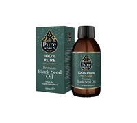 Pure World Black Seed Oil 100ML High Strength Thymoquinone Cold & Freshly Pressed 100% Pure Virgin Nigella Sativa. Glass Bottle Kalonji Non-GMO