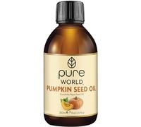 Pure World Natural Pumpkin Seed Oil 250ml 100% Pure and Natural Cold Pressed Pumpkin Seed Oil for Hair Growth Premium Quality Moisturising Nourishing Cucurbita Pepo Seed