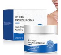 Pure Zechstein Magnesium Cream - Highly Concentrated Topical Magnesium Chloride for Leg, Muscle & Joint Care. Fast-Absorbing Magnesium Lotion with Easy Absorption. Soothes & Replenishes Naturally