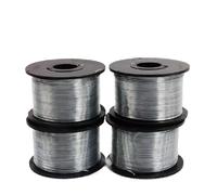 Pure Zinc Coated Steel Wire for Cement Binding, 0.m to 5mm Thickness, Construction, 5KG Roll - Ideal for Reinforcement and Securing Applications