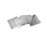 Pure Zinc Sheet Metal Foil - 2mm Thickness, 2 Pcs - Smooth Surface for Various Applications(100mmx70mm)