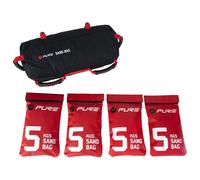 Pure2improve Adjustable Weight Power Bag Max 20kg Red,Black Up to 20 kg
