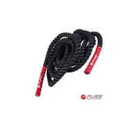 Pure2improve Battle Rope Black 9 m