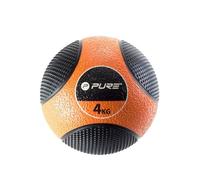 Pure2Improve Medicine Ball - 4Kg Orange/Black, Multi