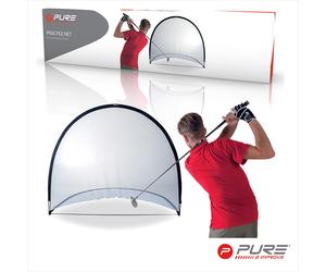 Pure2Improve Golf Chipping Practice Net 240x210c in White Pure2Improve White