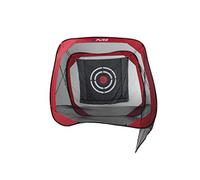 Pure2Improve Golf Practice Square Net - Red/White/Black