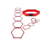 Pure2Improve Hexagon Agility Grid in Red Pure2Improve Red