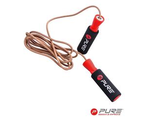 Pure2Improve - Leather Skipping Fitness Boxing Speed Rope - 275cm -P2I201200