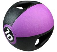 Pure2improve Medicine Ball With Handles 10kg Purple 10 kg