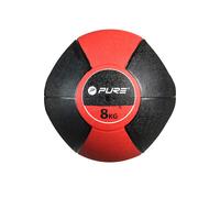 Pure2Improve Medicine Ball With Handles - 8kg in Red Pure2Improve Red
