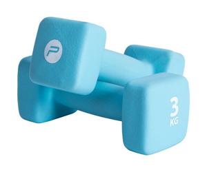 Pure2Improve Neoprene Coated Dumbbell Set 2 X 3 Kg