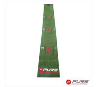 Pure2Improve Perfect Stroke Golf Putting Mat 30 X 275cm in Green | Size: 30 X 275 cm Pure2Improve Green 30 X 275 cm