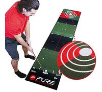 Pure2Improve Unisex's Golf Putting Mat, Green