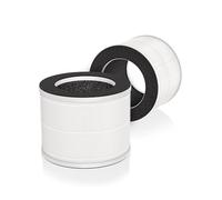 PureAlis Replacement Filter Compatible with Chuboor PJ-01 and PJ-08 Air Purifier, Also Compatible with Shunrenfu ZHIBO C40 Purifier, H13 HEPA Filter with Activated Carbon, 2-Pack