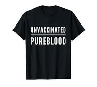 Pureblood Freedom Choice Unvaccinated Unafraid Unvaxxed Value Graphic T-Shirt