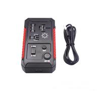 PureBowlic 12V Wireless Relay Tester For 4-Pin Automotive Diagnostics With USB Or Lithium Battery, LED Indicators And Side Light For Car Repair Tools(USB)