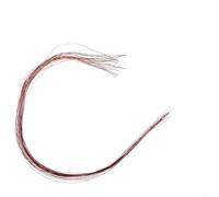 PureBowlic 15 Pack Pre-Wired Red #0402 For Smd LEDs For OO Scale Model Railway Lighting Kits, 12V DC Grain Of Lamp Replacement For 150Mm Wire, Low Heat Long Life Bulbs For Train Layouts And Dioramas