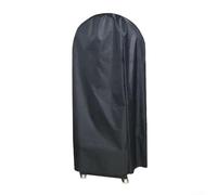 PureBowlic 210D Oxford Misting Fan Cover, Waterproof Dusts Protector For Outdoor Patio Industsrial Spray Fans, Heavy Duty Weather Resistant Case, 3 Sizes, Black(60 * 28 * 155cm)
