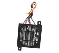 PureBowlic 220V PTC Electric Heater With Fan, Flameless Constant Temperature Air Warmer For Car AC And Humidifier, PA66 Nylon Shell, Black(300W)