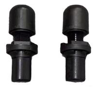 PureBowlic 2PCS Rear Trunk Lid Stop Buffer ABS Black Compatible with Volkswagen Scirocco 2009-2014 OEM 1K8827761D Replacement Car Boot Lid Cushion Bumper Set Easy Install Durable Wear Resistant