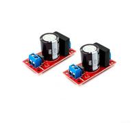 PureBowlic 2PCS Rectifier Filter powerful Supply Board AC to DC Converter 18V Input 8A Bridge 3300uF Capacitor Red LED Indicator for DIY Electronics Projects