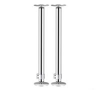 PureBowlic 2Pcs Undermount Sink Brackets Stainless Steel Adjustable Support,For 41-72cm,For Kitchen And Bathroom Sinks Heavy Duty Repair Hardware Silver Finish Set