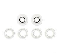 PureBowlic 4 Pack Guide Wheels With 2 Pulley Gears 3884997-R6 For CC Plus M200/ M400/ M500 /For for DX3 For DX4 Dx6 For PREMIER Pool Cleaner Replacement Parts Accessories Plastic