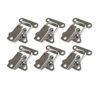 PureBowlic 6PCS Stainless Steel Butterfly for TOGGLE Latches, 52X38mm Heavy Duty Draw Locks For Toolboxes, Flight Cases, Wooden Crates And Cabinets, Silver Finish(304)