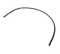 PureBowlic Automotive Front Upper Windshield Moulding Trim For E90 E91 E60 2005-2012 Black ABS Glass Outer Sealing Strip Replacement OEM 51317061967 Precise Fit Easy Installation Enhanced Protection