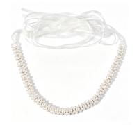 PureBowlic Belt Waist Party Wedding Accessories Sash Tie Closure// | Women\'s For Handcrafted Floral Adjustable Evening Faux Pearl For Organza For Crystal Rhinestone Chain Dress 10.5x7.5cm