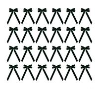 PureBowlic Bow Christmas Holiday Wedding Party Home Decorations | Easy Hanging Soft Plush Festive Velvet Trees Wreaths Doors Bows Supplies Ornaments Red Pink Green Blue 10.2 Inch