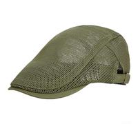 PureBowlic Breathable Mesh Summer Cap Hollow UV Protection Adjustable | Hollow mesh design, for maximum airflow, keeps head cool, blocks UV rays, ideal for summer heat