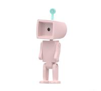 PureBowlic Cute Cartoon Animal Night Light For Adjustable Ph Stand, Foldable PVC Portable LED Lamp For Kids Bedroom, Soothing Sleep For Companion, Travel Friendly Desk Reading Light 3.3x3.1x9.5cm