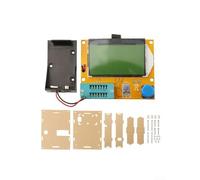 PureBowlic Digital Transistor Tester For LCR-T4 For Shell, Auto NPN PNP MOSFET Diode Triode ESR Capacitance Meter, 128X64 LCD Display, Fast 2S Test, Orange Case For Electronic Components Repair(A)
