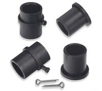 PureBowlic Flange Wheel Bushing Bearing For Troy-Bilt For HUSKEE For POULAN For ROPER Lawn Mower Replaces 741-0990B 714-0162 741-0516B For LGTX LT1050 SLT1550 CC30 LTX-1046 Models