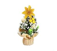 PureBowlic for mini Artificial Christmas Tree 20cm Pre-Decorated for mini
