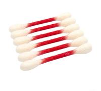 PureBowlic Interactive Cat Toys for Organic Catnip, 6-Pack Wool & PU Plush Mice for Indoor Kittens, Anxiety Relief Chewable Pet Supplies, Multicolored 15cm Play Set for Cats(Red)