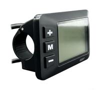 PureBowlic JN LCD GD01 E-Bike Display 36V 48V Color Screen For SM Connector For JN Controller, Speed for battery Mileage Data, Fault Code Diagnosis, 160Cm Cable, Black