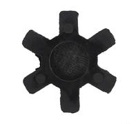PureBowlic L-Jaw Coupling Insert L099/L100, Rubber Spider For Lovejoy & TB Woods, -2.5 Inch Urethane For FLEX Element For Industrial Power Transmission, Black