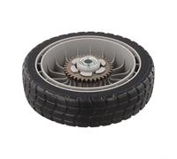 PureBowlic Lawn Mower Wheel 8 Inch Plastic Rubber Front Or Rear Replacement For HRR216 HRS216 HRT216 Series 44710-VL0-L02ZB 42710-VE2-M02ZE Outdoor Yard Accessory(rear wheels)