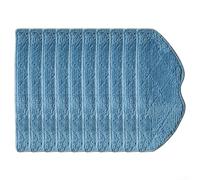 PureBowlic Microfiber Mop Cloth Replacement for Tapo RVA300 RV10 Plus RV30 Plus Robot Vacuum, Washable Cleaning Pads Accessories for Pet Hair and Hard Floors, 4 Pack Blue(10 PACK)