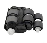 PureBowlic Paper Pickup Roller Replacement Part Compatible With for canon DR-M140 Scanner, Leather Feed & Separation Roller Kit For Smooth Paper Feeding, Black Standard Size Accessory