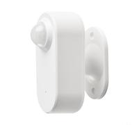 PureBowlic PIR Motion Sensor For Tuya Smart Home 105° Detection Angle 5M Range 24GHz Wireless With History Tracking App Alerts Ultra-Long Standby White 42X31x70mm