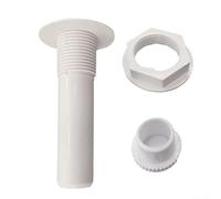 PureBowlic Plastic Water Drain Sleeve For Thread For Refrigerator And Freezer Drain Hole Locks, White Drain Stopper Accessory For Efficient Water Sealing And Leak Prevention(1)