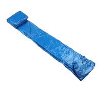 PureBowlic Rectangular Swimming Pool Cover Heavy Duty 240GSM PE with UV Protection Heat Retention All Weather Debris Shield for Outdoor Pools Blue Bottom Safety Design Easy Install Grommets(2)