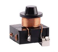 PureBowlic Refrigerator Compressor Start Relay Hammer Starter,For 1/2 1/4 1/5 1/6,For Hp Cooling Systems, Plastic Screw Type Insert Replacement Part, Black 24X30x32mm(1/4HP 180W)