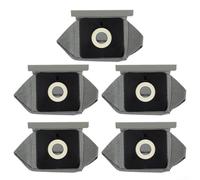 PureBowlic Reusable Nonwoven Vacuum Cleaner Bags for LG V-3700Y, V-3800 Series and for ELECTROLUX ZW1100, Washable dusts Bags for Home Cleaning, 5 Pack, 11x10 cm