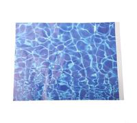 PureBowlic Ripple Water Effect Paper,For HO Scale Model Railway Layout, River Diorama Scenery Sheet, Simulation Water Pattern,For DIY Train Set Buildings Tunnels(1)