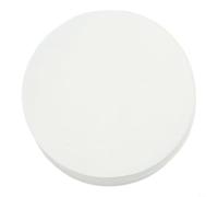 PureBowlic Round Coffee Filter Paper Precision Fit for 51mm 56mm 58mm 60mm Moka Pot Espresso Machine Natural Wood Pulp Fine Filtration Double-Sided Pleats Enhanced Aroma and Taste 100pcs(51mm)